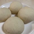 papikun's cooksnap of when they made レンジ発酵・1時間でフワッフワ白パン♪.