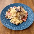 やなぎだまこ's cooksnap of when they made たっぷりきのこのクリームパスタ！.