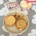 まこさんど's cooksnap of when they made ハーベストとナッツでアイスサンド.