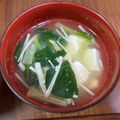 のりまき姫's cooksnap of when they made しめじとチンゲンサイの塩麹スープ.