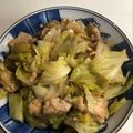 クックX79Q8C☆'s cooksnap of when they made 鶏むね肉キャベツさっぱり炒め♪簡単レシピ.