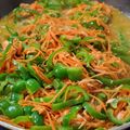 ｸﾏﾘｴ's cooksnap of when they made 栄養常備菜☆豆苗と人参のツナ炒め.