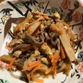 ミエりんご's cooksnap of when they made 干しぜんまい煮物.