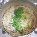 まーくんのおくさん's cooksnap of when they made かいわれとえのきのサッパリお味噌汁☆.