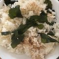 白いトラ's cooksnap of when they made 激うまわかめご飯.