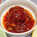tonmyee's cooksnap of when they made 【備忘録】圧力鍋で作る煮込みハンバーグ.