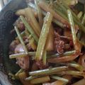 あかぷり's cooksnap of when they made フキとタケノコと豚肉の炒め物.