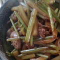 あかぷり's cooksnap of when they made フキとタケノコと豚肉の炒め物.