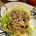 Nana777's cooksnap of when they made 肉みそと春キャベツのパスタ.