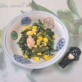 みかかめ's cooksnap of when they made 簡単！春菊のコーン、ツナ、マヨネーズ和え.