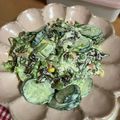 クック49L4Ho☆'s cooksnap of when they made コールスロー風☆レタスとカニかまのサラダ.