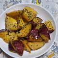 プリモあやこプリティ's cooksnap of when they made さつまいもを揚げない！簡単☆大学いも.
