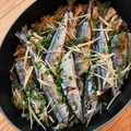 スタッフたかこ's cooksnap of when they made 秋刀魚ときのこの土鍋炊込みご飯わたごと.