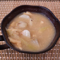 あーこ姐's cooksnap of when they made ＊里芋とネギと油揚げのお味噌汁.