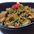 ちくわ君's cooksnap of when they made 残った焼きそばで☆簡単そばめし♪.