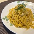 umizarusuki's cooksnap of when they made 旨味濃厚☆うにのクリームパスタ.