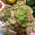Maaron220's cooksnap of when they made れんこんと豚こまの醤油麹照り焼き.