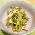 ちょ〜☆'s cooksnap of when they made 花わさび・茎わさびと蒲鉾のマヨネーズ和え.