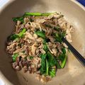 kumapipipi's cooksnap of when they made 豚肉と小松菜のニンニク醤油炒め.