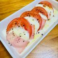ねっちゃんっ's cooksnap of when they made モッツァレラ&トマト&ベーコンでおつまみ.