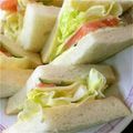 Mk0409's cooksnap of when they made 簡単★野菜たっぷりサンドウィッチ.