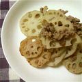 るるるひろと's cooksnap of when they made 蓮根とひき肉のきんぴら.