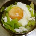 休憩中♪'s cooksnap of when they made キャベタマ＊巣篭もり味噌汁.