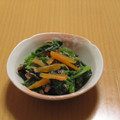 もんしゅしゅ's cooksnap of when they made ☆ほうれん草とシーチキンの和え物☆.