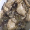 かきねこ's cooksnap of when they made 鶏胸肉と茄子の甘辛炒め.