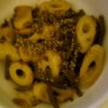 liutan's cooksnap of when they made 竹輪とこんにゃくのきんぴら風。.