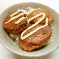 soteyu's cooksnap of when they made チキンナゲット丼.