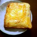 pooh3yoko's cooksnap of when they made 朝食にこれ一枚＊たまごのせトースト.