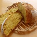 ミイシ's cooksnap of when they made かぼちゃのカンパーニュ。.