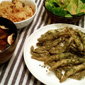 Atchanga's cooksnap of when they made 簡単!美味しい!!きびなごの唐揚げ.
