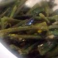 ととま〜る's cooksnap of when they made 紅苔菜のわさび醤油和え。.