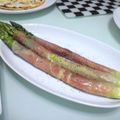 ケロ♪ケロ's cooksnap of when they made アスパラの生ハム巻きグリル.