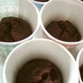 柳さき's cooksnap of when they made HKMで簡単！ふわふわチョコ蒸しパン.