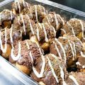 桜恋慈's cooksnap of when they made たこ焼きみたいシュークリーム.