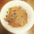 よいしゃ。's cooksnap of when they made ごぼう☆しめじと牛肉のすき煮.