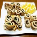 yイエローグリーンy's cooksnap of when they made ♡◎鶏ささみの梅大葉巻き＆味噌チーズ巻き.