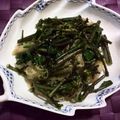 agatarie's cooksnap of when they made 紅菜苔の春雨炒め.