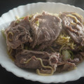 スタイリッシュママ's cooksnap of when they made 長ネギと豚の簡単ソース焼きそば.