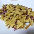 さおさお100's cooksnap of when they made やみつき！！薩摩芋とたくあんのきんぴら.