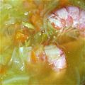 kurakuenn's cooksnap of when they made 海老のビスク　（野菜たっぷり）.