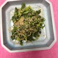 ひなちゃん2号's cooksnap of when they made 大根葉とジャコの胡麻油炒め.