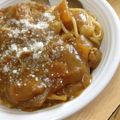m！kati's cooksnap of when they made 残ったカレーで♪チーズカレーパスタ.