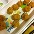 さぁ★たぁ★'s cooksnap of when they made 手づかみ離乳食☆ごまかぼちゃ団子.