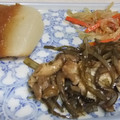 きらり流れ星's cooksnap of when they made 切り昆布と豚肉の煮物.