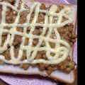 簡単美味ご飯勉強中's cooksnap of when they made 納得トースト　簡単朝ごはんに☺.