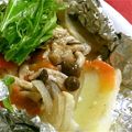 羽尼うに's cooksnap of when they made 簡単！　我が家の《たらのホイル焼き》.